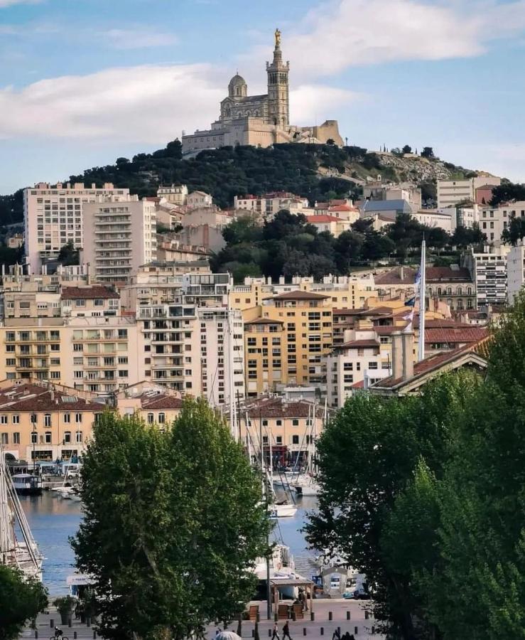 Massilia Calling Appartement Marseille Proche Metro Climatise Bien Decore Buitenkant foto